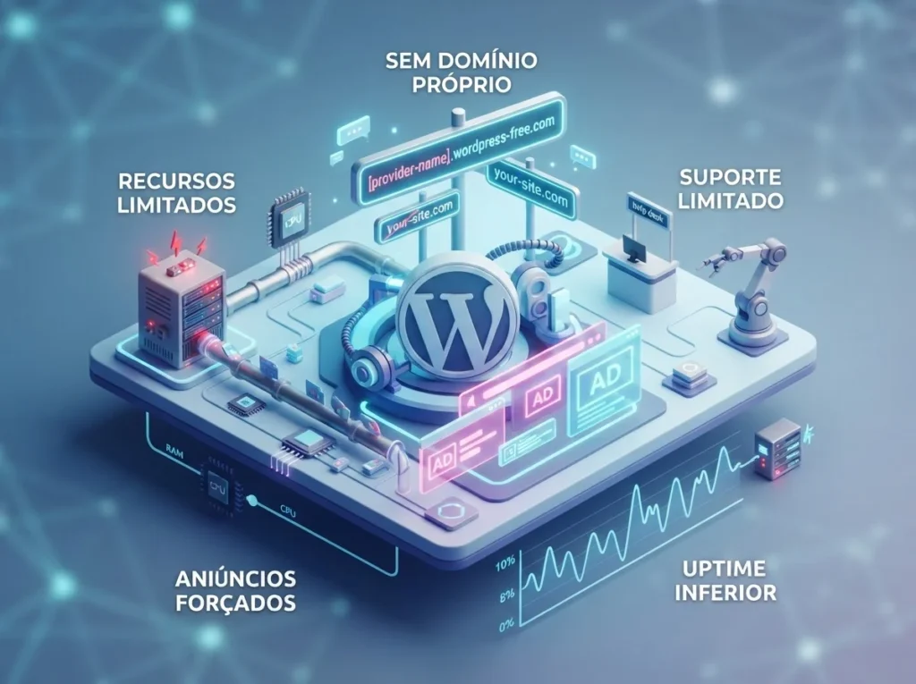 Hospedagem Gratuita WordPress gratuita